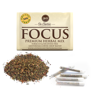 Focus Premium, Mezcla de Hojas Herbales de Grado Alimenticio, 100% Libre de Nicotina, Polvo de Polifenoles, Extracto de Agua, 50g, Extracto de Plantas, Cosmético - Product Image 5