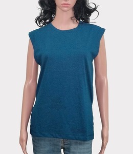 T-shirt 2025 coton pour femmes décontracté à porter au quotidien coupe confortable impression de logo personnalisé offre bon marché en gros - Product Image 2