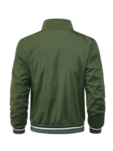 Veste bomber noire pour homme de haute qualité, best-seller, vestes bomber personnalisables - Product Image 5