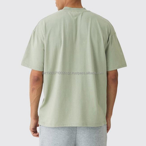 Camisetas Personalizadas de Corte Regular para Hombre, Lavado Ácido, 100% Algodón, 280 g/m², Peso Pesado, Secado Rápido, Transpirables, Estilo Vintage, Color Sólido - Product Image 5