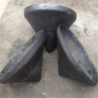 Moules pour capuchons de foyer, extrémité de la coupelle forgée, boîtier métallique sphérique creux, tête conique