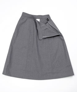 Excellent Quality Wonderful Prices C6-Gray Breathable Japan Style <b>Flared</b> <b>Skirt</b> Knee Length School Uniform Zipper Woven - Product Image 3
