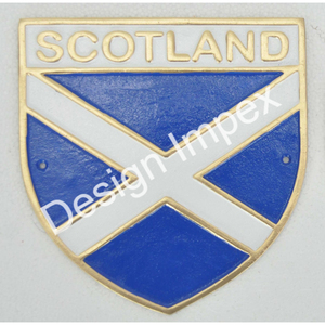 Fabrication de confiance de plaque murale de haute qualité sur le thème du drapeau en fonte d'aluminium Plaque du Canada en gros à prix compétitif - Product Image 4