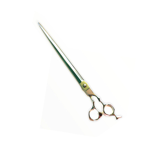 Ciseaux de toilettage pour animaux de compagnie finition polonais allemand en acier inoxydable lames droites ciseaux de toilettage pour animaux de compagnie pour animaux - Product Image 1