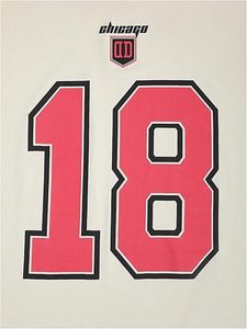 OEM Vente en gros 100% polyester T-shirt imprimé à manches courtes Maillot de football américain de haute qualité Logo personnalisé Été Grande taille - Product Image 4