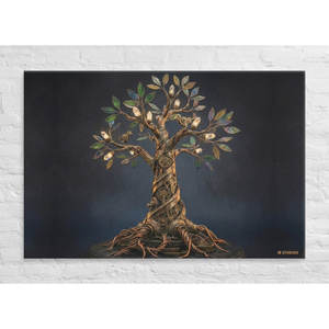 Toile IB STUDIOS Legacy, encre de qualité muséale durable, prête à accrocher, décoration intérieure avec motif végétal - Product Image 4