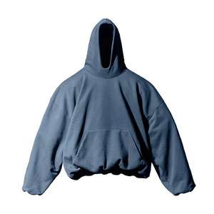 Sweatshirt à capuche surdimensionné en coton éponge français épais personnalisé 500Gsm Full Zip Mask Sweatshirts à capuche masqués pour hommes - Product Image 1