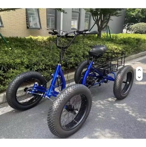 High Quality Lightweight Aluminum Fat Tire <b>Electric</b> <b>Quad</b> E-<b>Bike</b> with 3-Year Warranty - Product Image 1