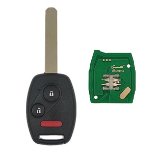 3 nút từ xa Vỏ chìa khóa xe thay thế 313.8MHz id46 với pcf7961a cho cho Honda Jazz phù hợp với CRV crz cái nhìn sâu sắc Accord crosstour - Product Image 3