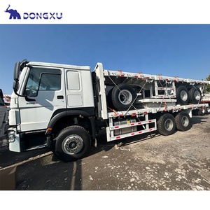 Semi-remorque à plateau plat pour le transport de conteneurs à 2/3/4 essieux, plateau plat pour conteneurs de 20 pieds, 45 pieds, 40 pieds, à <span class=keywords><strong>vendre</strong></span> - Product Image 4