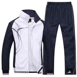 Survêtement d'entraînement d'hiver personnalisé pour homme, respirant, en coton et polyester, pour le sport, avec logo - Product Image 1