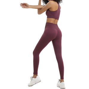 Vêtements de sport de haute qualité Ensemble de yoga pour femmes Vêtements de fitness les plus vendus Ensembles de yoga pour la course à pied Prix de gros Ensembles de yoga - Product Image 2