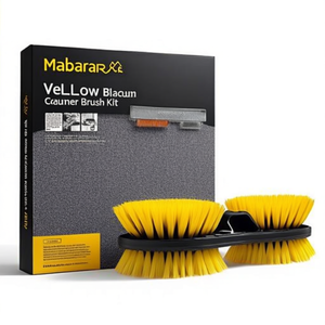 Yellow Black Vacuum Cleaner <b>Brush</b> Kit for Carpets Rugs 10001 09817 Model Manual <b>Power</b> Source Battery Replacement Bag Parts - Product Image 2