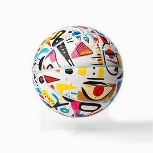 บาสเก็ตบอลหนังมีน้ำหนักออกแบบโลโก้ได้ตามต้องการเป็นมิตรต่อสิ่งแวดล้อมในร่มกลางแจ้งกำหนดได้เอง - Product Image 5