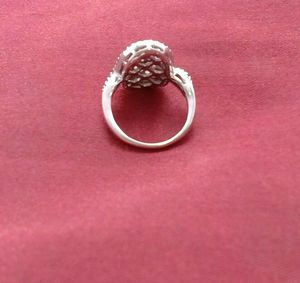 Bague tendance en argent pour femme JEWELSPAARK avec diamant blanc bleu princesse de 1,29 ct pour mariage, fête, anniversaire, fiançailles, cadeau - Product Image 4