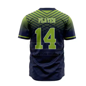 Nuevo uniforme de béisbol deportivo hecho a medida para hombres uniforme de béisbol deportivo de estilo único 2025 - Product Image 4
