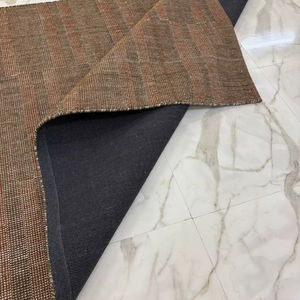 Alfombra Moderna Abstracta de Tejido Plano de Lana/Algodón Tejida a Mano |   Alfombra de Oración Reversible Ecológica Antideslizante Antibacteriana Apta para Mascotas - Product Image 3