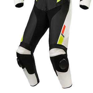 ชุดแข่งรถมอเตอร์ไซค์หนังคอร์ดูร่าแบบชิ้นเดียวขายดีที่สุด ออกแบบและโลโก้ตามสั่ง ระบายอากาศได้ดี สวมใส่สบาย - Product Image 6