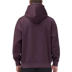 Sudadera con capucha de manga larga para hombre, sudaderas básicas de lana, estilo para hombre, 3XL, diseño de cremallera, decoración de bolsillo para adultos en tela Prime para niños - Product Image 2