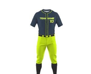 Bon fabricant Uniforme de baseball pour hommes entièrement personnalisé best-seller top tendance uniforme de baseball anti-rides de haute qualité - Product Image 1