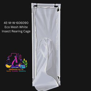 Jaula Ecológica Blanca para Cría de Insectos 4E-M-W-606090 Hecha de Malla de Tela Resistente - Product Image 2