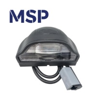 36-3004-017 - Aspock REGPOINT - Feu de plaque d'immatriculation avec câble de 0,5 m - Pièces et accessoires de remorque - MSP Export