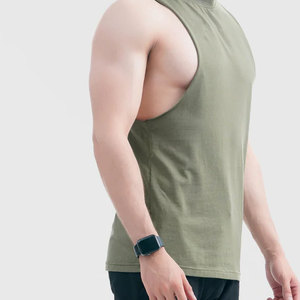 Ropa de verano Chaleco de secado rápido Hombres Sin mangas Correr Entrenamiento Fitness Top Wear Diseño personalizado Camiseta sin mangas para hombres - Product Image 5