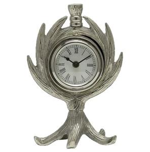Grande réduction : Horloge de table mécanique à piles, finition métallique intemporelle, étanche, s'intègre parfaitement au style moderne - Product Image 1