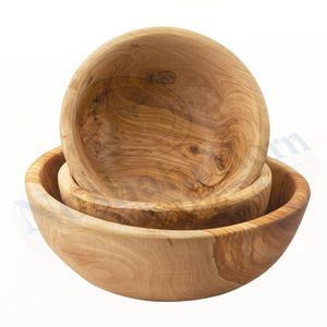 Cuencos de madera hechos a mano de primera calidad, ideales para decorar el hogar, comer y regalar, disponibles a precios competitivos - Product Image 3