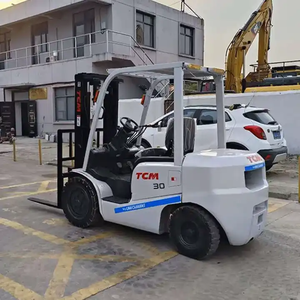 รถยกดีเซลไฟฟ้า TCM 3ตันแบบสองทิศทาง FD30เครื่องยนต์ Isuzu มอเตอร์ AC ขนาด4.5เมตรยกสูง - Product Image 6