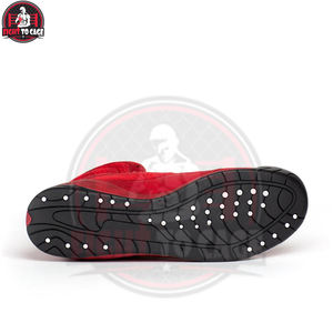 Chaussures de boxe légères en cuir véritable, antidérapantes, respirantes, baskets d'entraînement, gymnase, arts martiaux, combat, pratique, cheville haute - Product Image 3