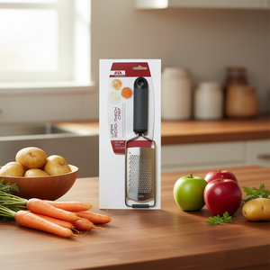 Rallador de Acero Inoxidable MICRO TECH CHEF 12770000IVV Ilsa con Cuchilla Fina (30x7cm) para Frutas y Verduras, Utensilio de Cocina - Product Image 3