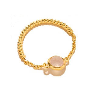 S925 14K Gold Plated Minimal Chain <b>Ring</b> Natural Australian <b>Opal</b> <b>Ring</b> Customizable for Retail OEM ODM - Product Image 1