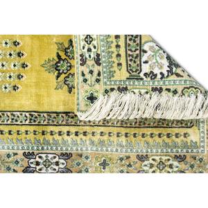 พรมปูละหมาดลายดอกไม้ผ้าแจ็คการ์ดคุณภาพสูง ซักได้ ทันสมัย สำหรับตกแต่งบ้าน มีจำหน่ายสำหรับขายส่งจากอินเดีย - Product Image 5