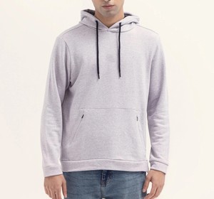 Sweats à capuche pour hommes surdimensionnés pour l'hiver Logo personnalisé Streetwear Hip Hop Style Drop Shohulder OEM - Product Image 5