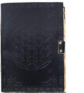 Diario de papel hecho a mano para hombre y mujer, libro de bocetos de cuero, diario de cuero, 200 - Product Image 3