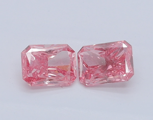 IGI Radiant Cut 1,21 CT VS2 Clarity Lab Grown Fancy Vivid Pink Diamond para la fabricación de joyas Diamantes sueltos - Product Image 3
