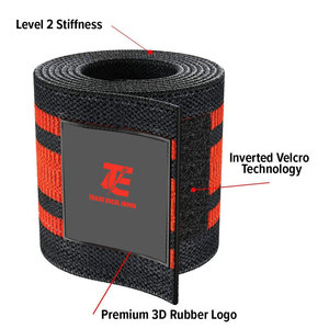 Bandes de genou pour l'haltérophilie, personnalisées, de haute qualité, prix bas, vente en gros, best-sellers - Product Image 6