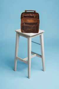 Vente chaude hommes rétro sac à bandoulière en cuir véritable multifonction pour affaires et loisirs mode Style Vintage - Product Image 2