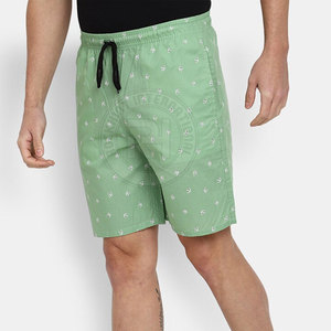 Pantalones cortos informales para hombre más vendidos patrón sólido 100% algodón elástico cintura media secado rápido transpirable diseño de logotipo personalizable - Product Image 2