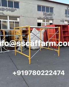 Moderne Stijl Flip Lock Frame Voor Bouw Mason Bouwmateriaal-Thermisch Gegalvaniseerde Stalen Steigers - Product Image 4