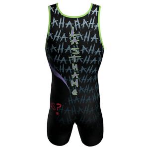 Nuevo Jersey Casual de Lucha Libre, Singlet de Equipo, 100% Poliéster de Doble Punto con Spandex y Cadenas - Product Image 4
