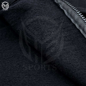 เสื้อฮู้ดดี้ผู้ชายผ้าฝ้ายฟลีซ 100% ทรงโอเวอร์ไซส์ สำหรับฤดูหนาว สีพื้น ซิปหน้า เป็นมิตรกับสิ่งแวดล้อม บริการ OEM แห้งเร็ว ปี 2025 - Product Image 3