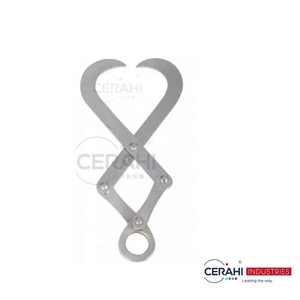 Gancho Obstétrico Veterinario, Gancho de Krey para Perros y Animales Domésticos, Instrumento de Parto, Certificado CE ISO, Cerahi' CVIAS - Product Image 4