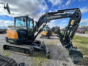 Nueva Miniexcavadora Hyundai HX40A Original de Corea con Motor Yanmar, Bomba Kawasaki, Certificación CE/EPA y Cucharón de 0.21m - Product Image 4