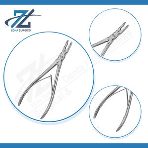 Rongeur à os Ruskin à action composée, morsure de 3 mm, 150 mm de long, droit, instrument chirurgical en acier inoxydable, certifié CE - Product Image 4