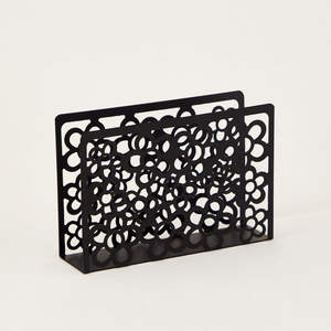 Porte-serviettes moderne en métal élégant et durable en acier inoxydable, parfait pour la décoration de la maison ou du bureau. - Product Image 3