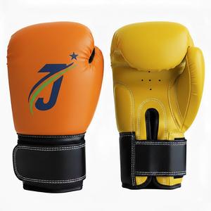 Professional MMA Kick Boxing Training Gloves Lightweight PU Leather Adjustable Wrist <b>Strap</b> Customizable for Adults Kids Hand - Product Image 5