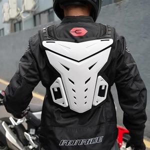 เสื้อแจ็คเก็ตมอเตอร์ไซค์เกราะป้องกันได้มาตรฐาน CE, เสื้อแจ็คเก็ตมอเตอร์ไซค์สำหรับแข่งรถมืออาชีพพร้อมแผ่นเกราะป้องกันไหล่ ข้อศอก และหลัง - Product Image 4
