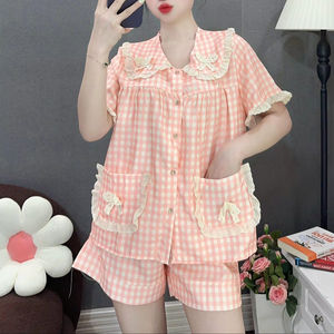 [FACTORY SEWING] PW47 Sleepwear Women's <b>Pajamas</b> 100% Cotton Fabric to Help the Wearer Feel Comfortable in all activities 2025 - Product Image 5